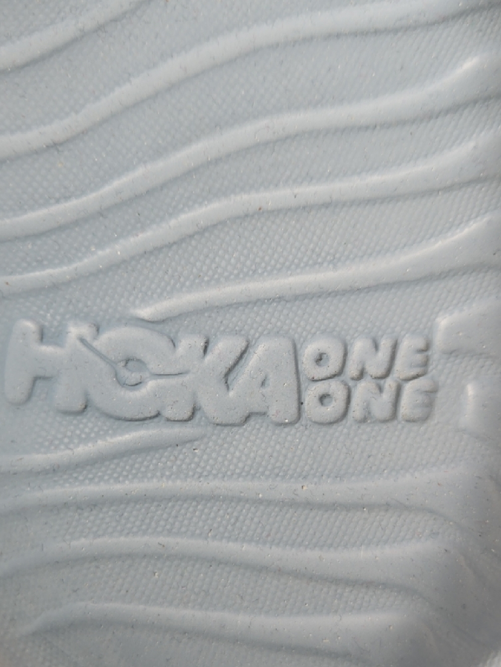 Hoka One One Sky Blue Cushioned Slide Sandals - Picture 2 of 6